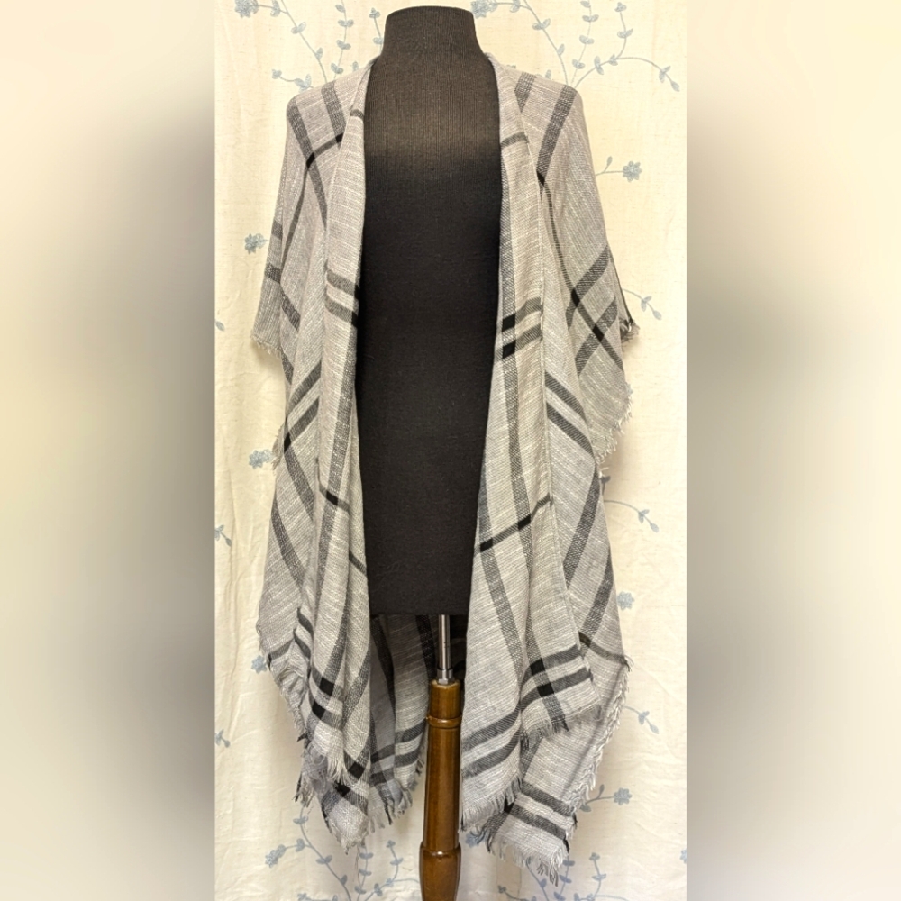 Oversized shawl wrap